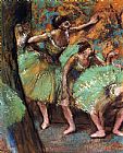 Edgar Degas Dancers IV painting
